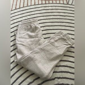 Aritzia TNA cozy fleece boyfriend sweatpants